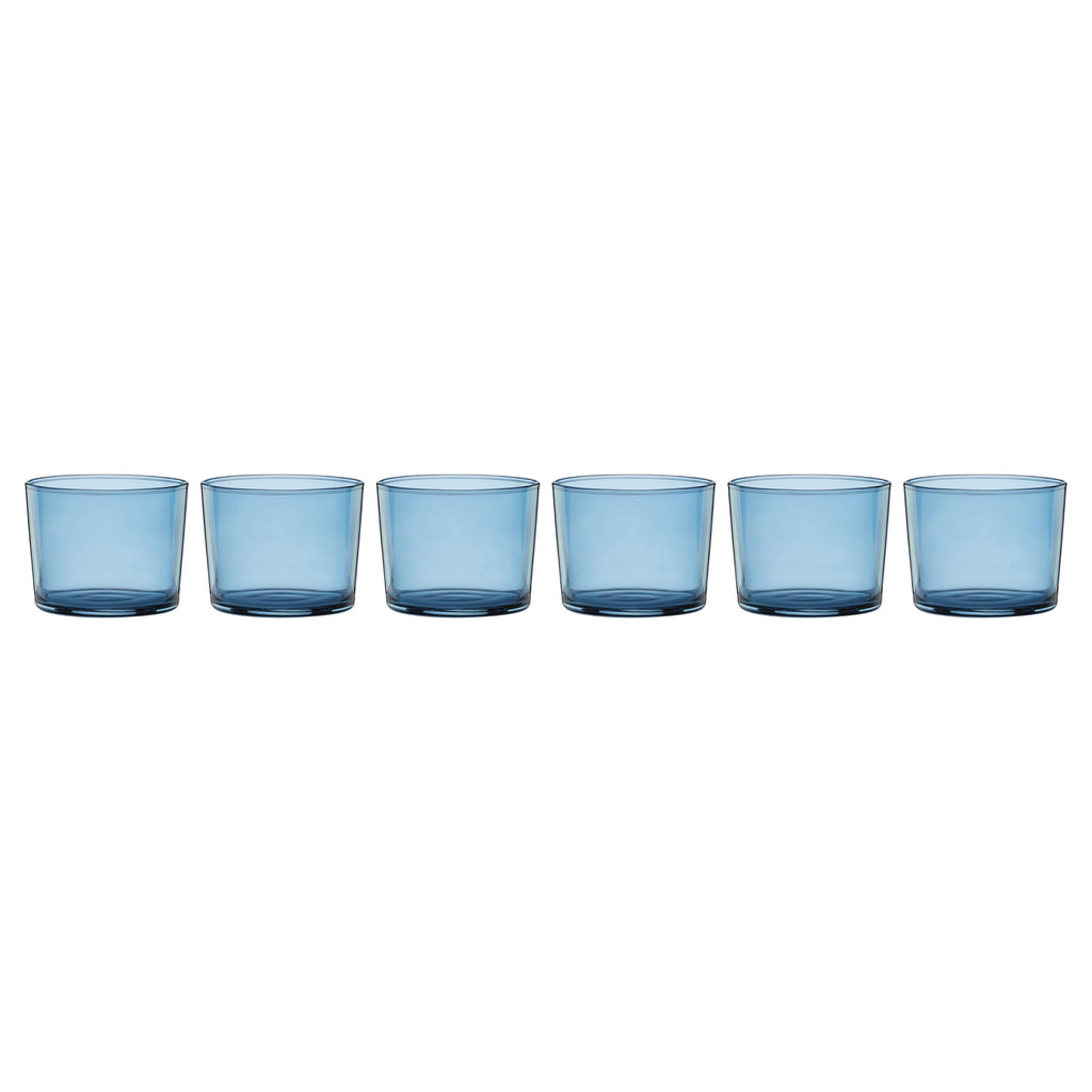 Entertain 365 12-Piece Clear Glass Stackables Drinkware Set