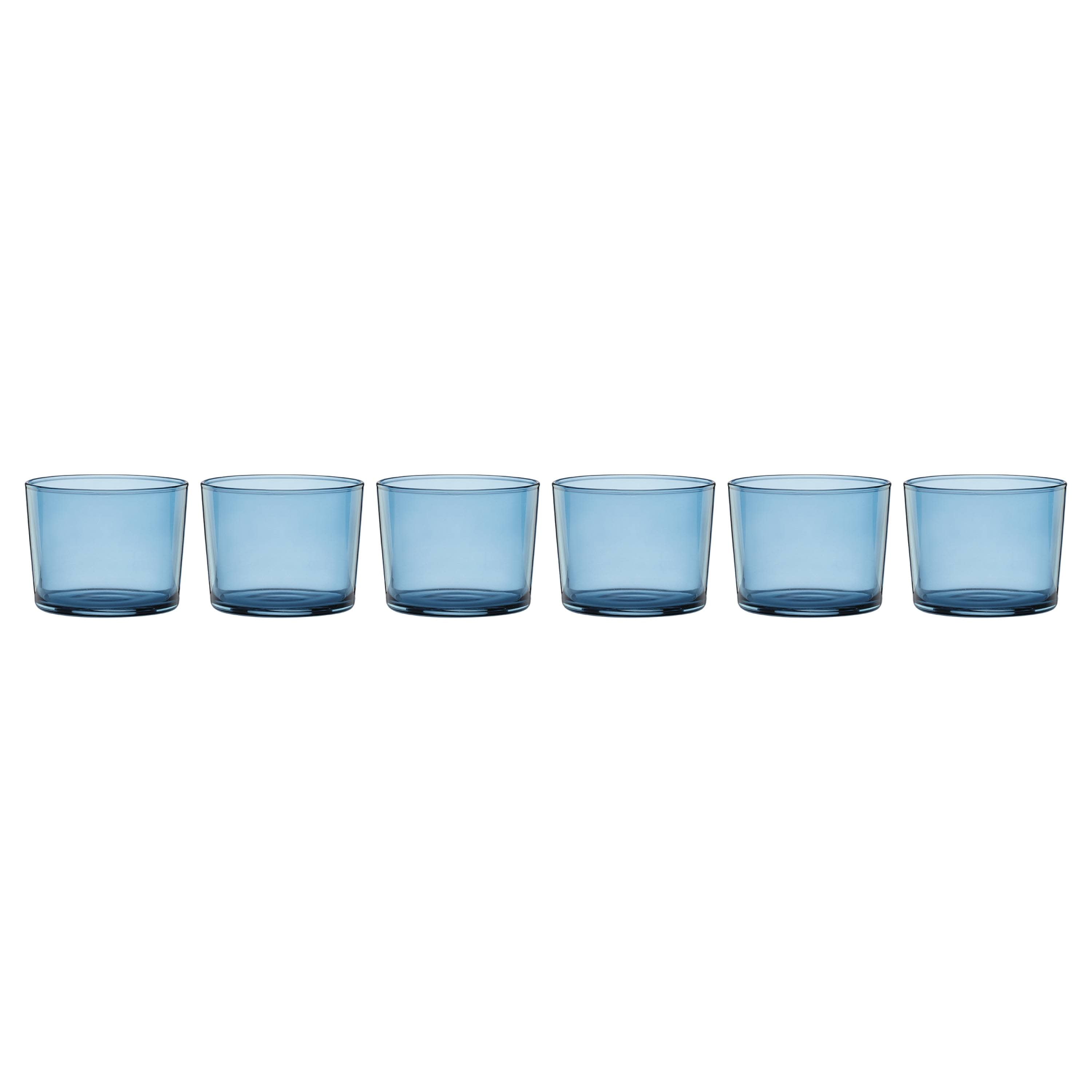 Entertain 365 12-Piece Clear Glass Stackables Drinkware Set