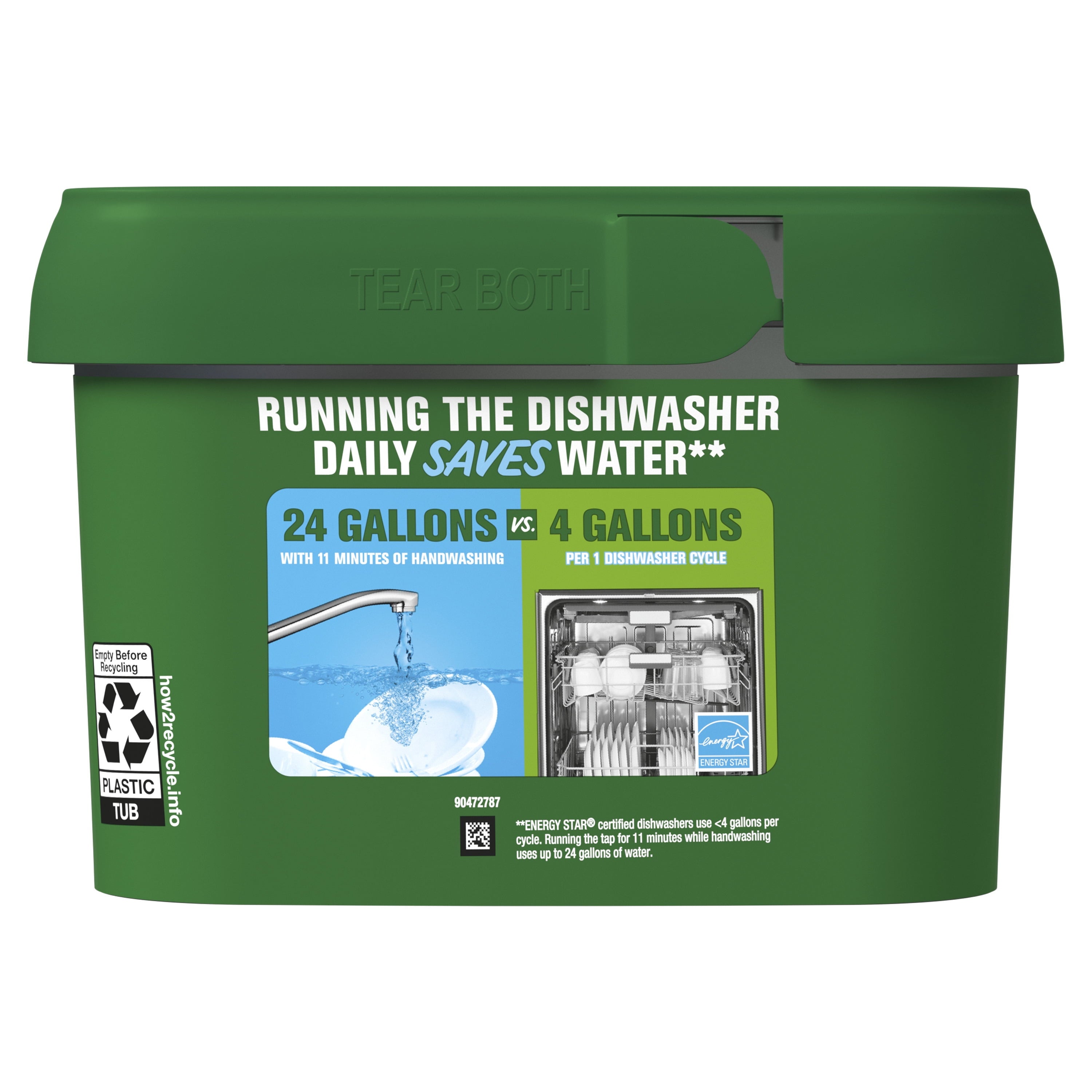 Complete ActionPacs Dishwasher Detergent, Fresh Scent, 38 Count