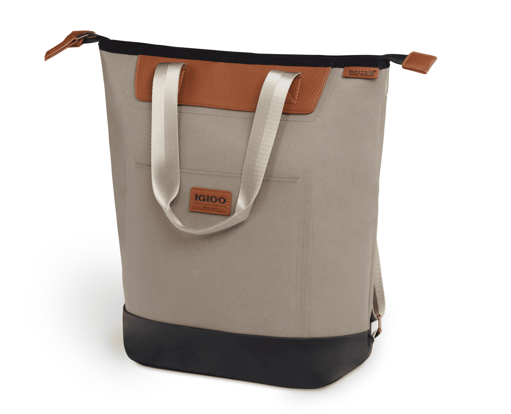 Aura Tote Backpack Soft Sided 16 cans Cooler, Light Green