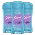 Fresh Clear Gel Antiperspirant and Deodorant for Women, Relaxing Lavender, 3 Pack, 3 x 2.6 oz