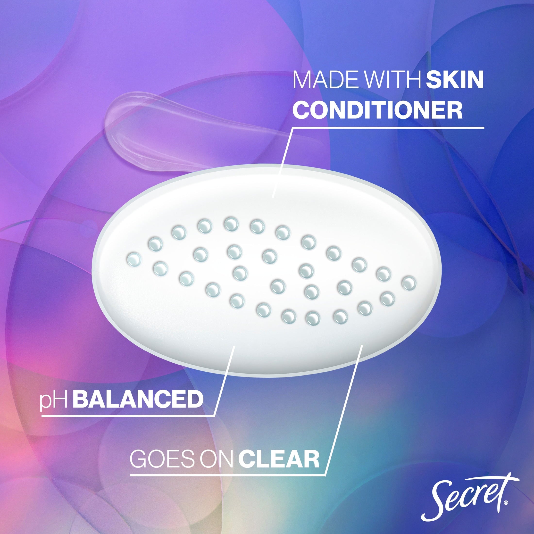 Fresh Clear Gel Antiperspirant and Deodorant for Women, Relaxing Lavender, 3 Pack, 3 x 2.6 oz