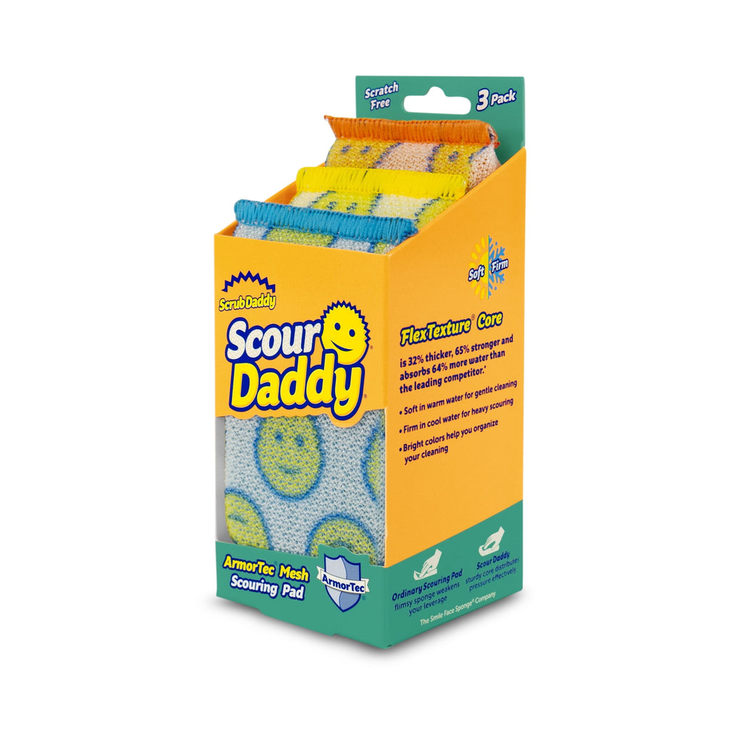 Scour Daddy Non-Scratch Scour Pads, 3 Count