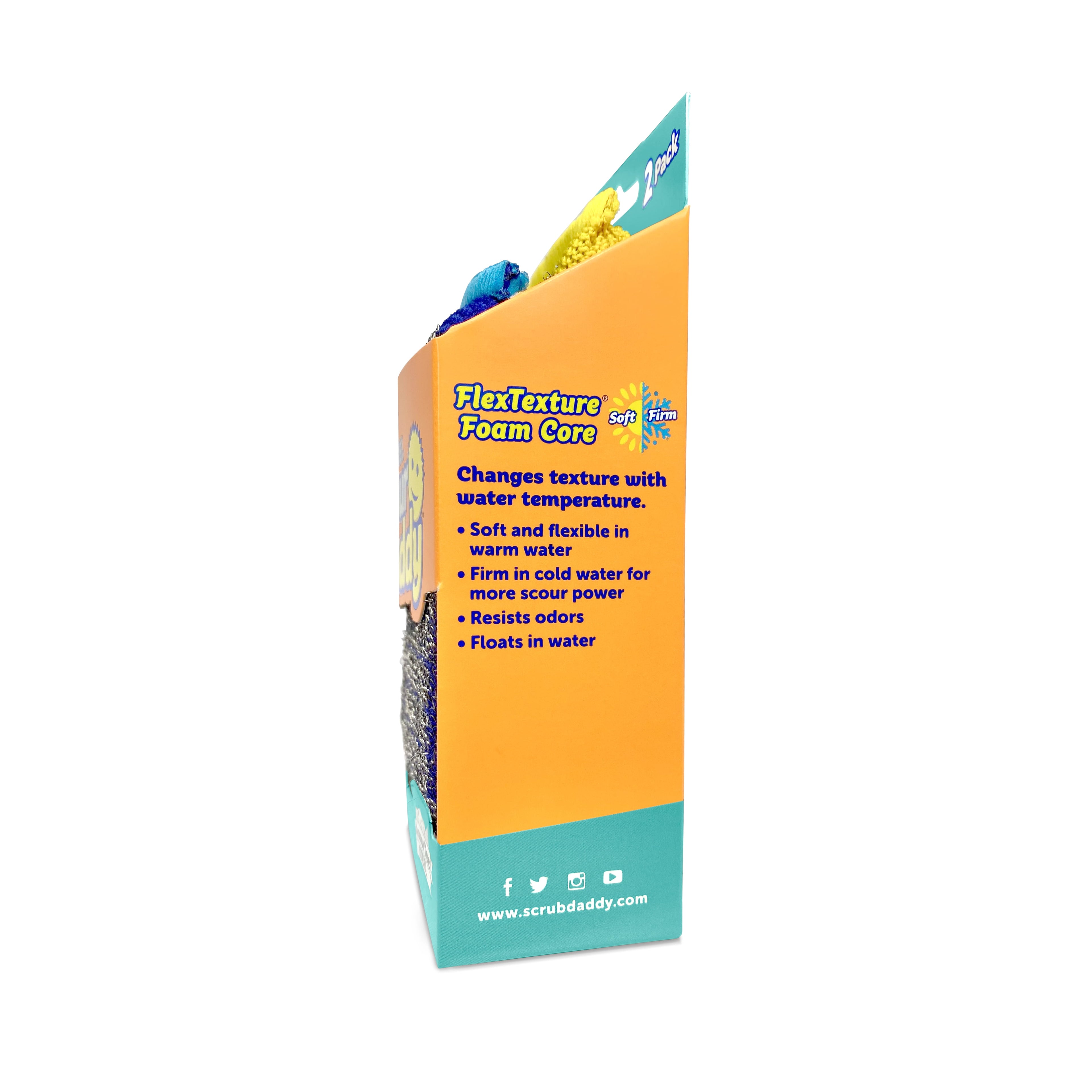 Scour Daddy Steel Heavy Duty Scour Pad, 2 Count
