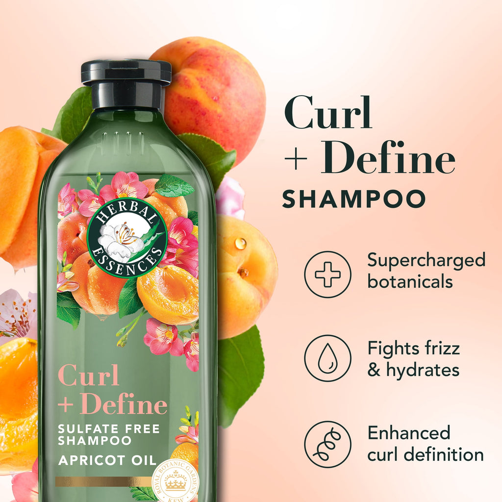 Curl + Define Apricot Sulfate-Free Shampoo, 13.5 fl oz