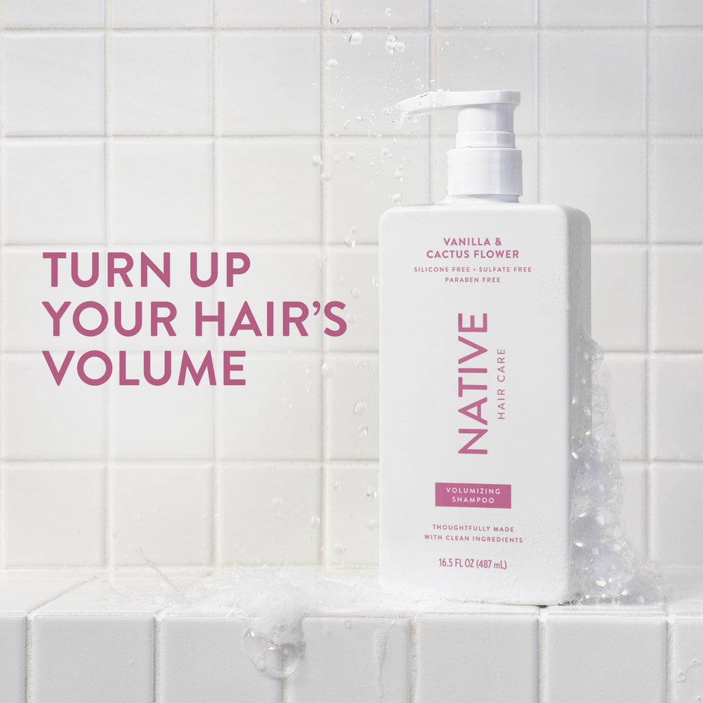 Volumizing Shampoo Vanilla and Cactus Flower 16.5 fl oz