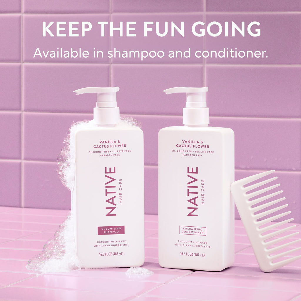 Volumizing Shampoo Vanilla and Cactus Flower 16.5 fl oz