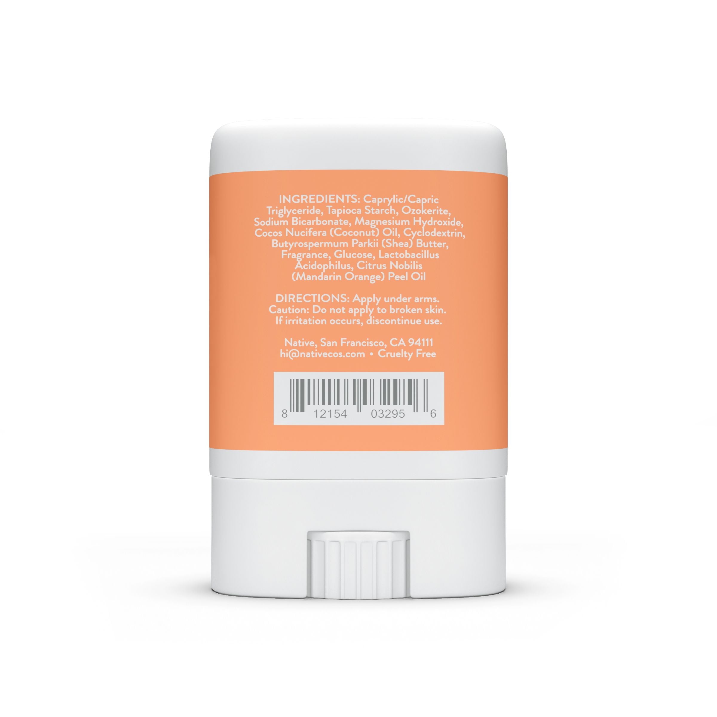 (3 pack) Native Deodorant Sweet Peach &amp; Nectar Mini Travel Size 0.35 oz.