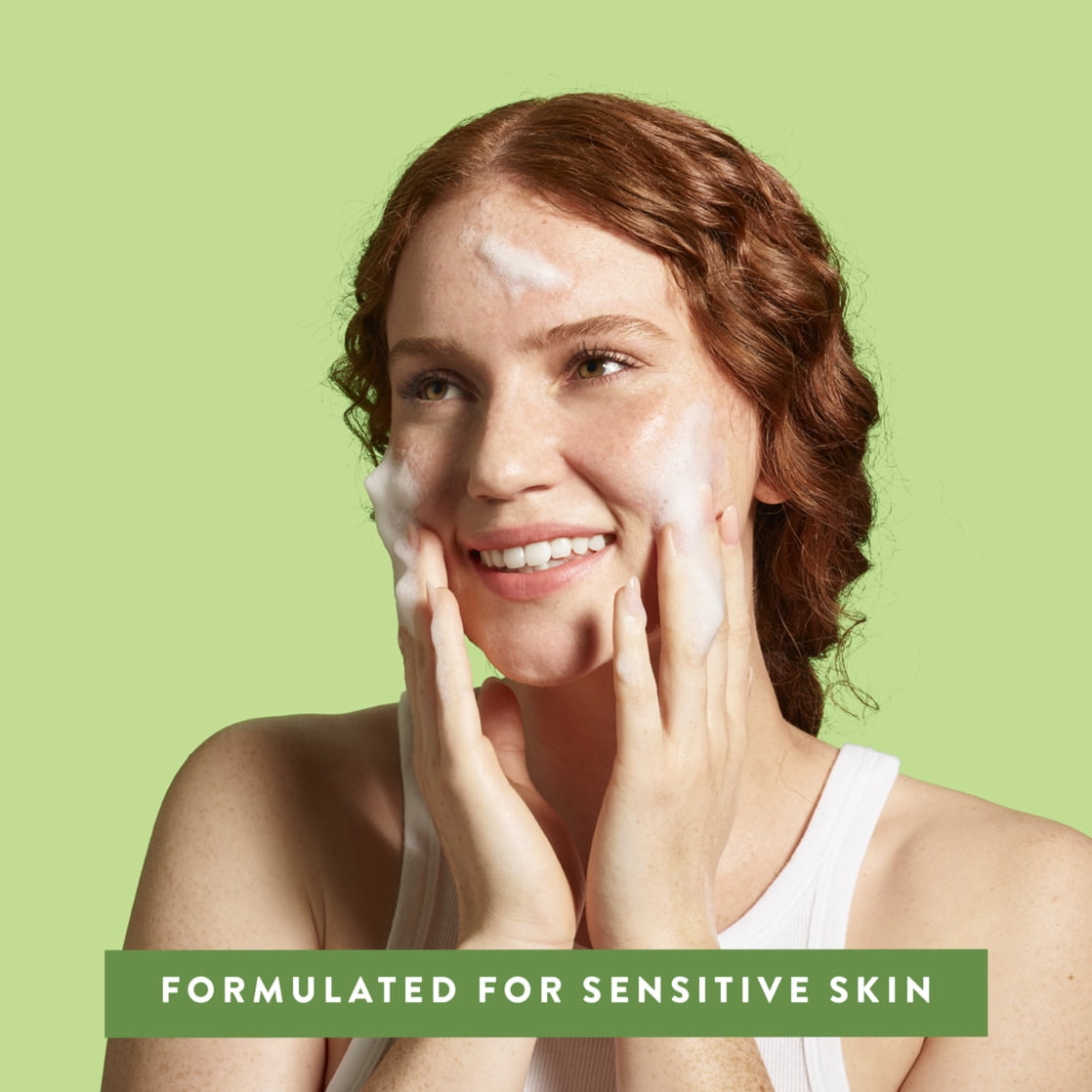 Sensitive Facial Cleanser Unscented Sulfate-Free For All Skin Types 12 oz