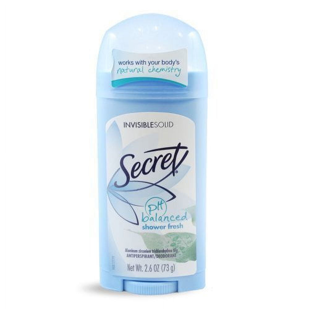 Original Shower Fresh Scent Women's Invisible Solid pH (Pack of 3)