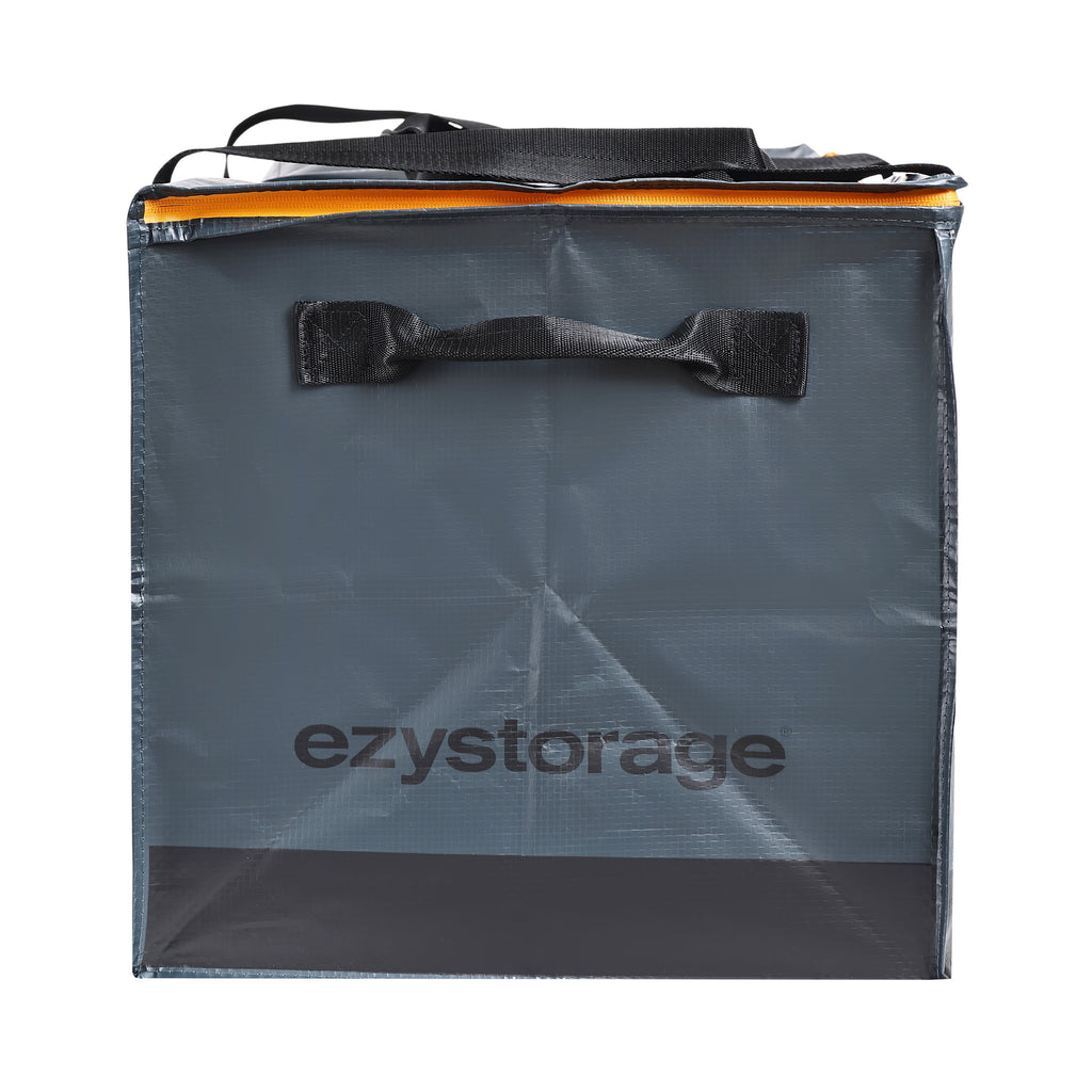 22.1 Gallon, Large, Heavy-Duty Collapsible Utility Storage Bag with Zipper and Reinforced Handles