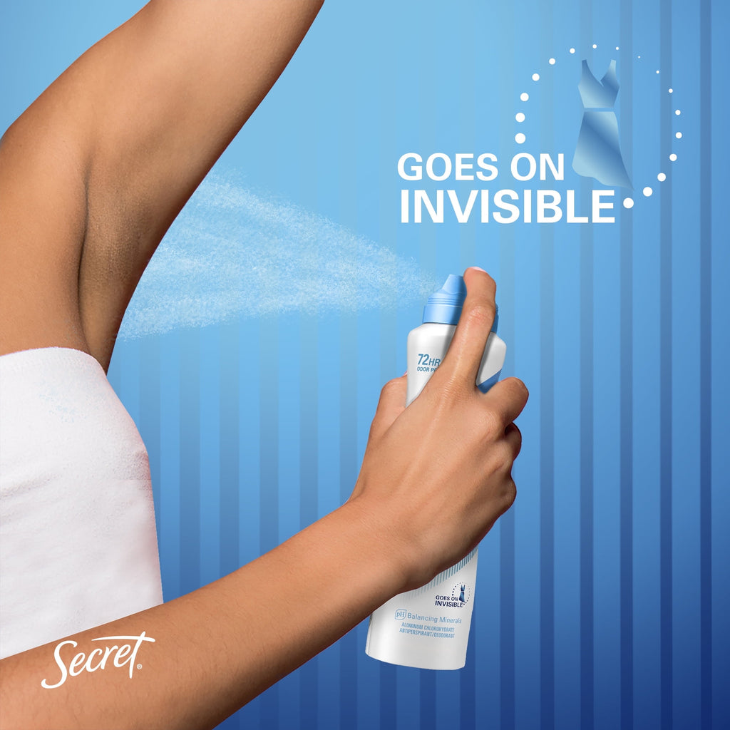 Outlast Dry Spray Antiperspirant Deodorant for Women, Completely Clean 4.1 oz