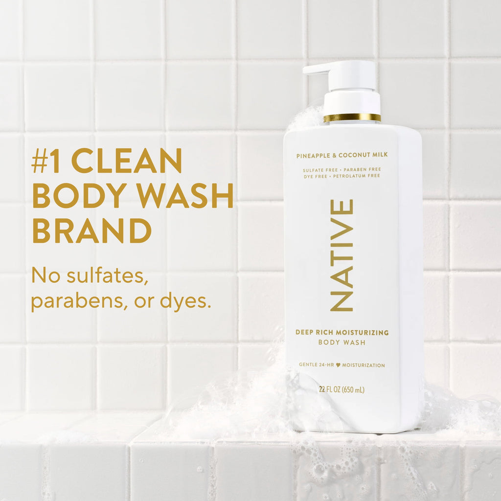 Pineapple &amp; Coconut Milk Moisturizing Body Wash 22 fl oz