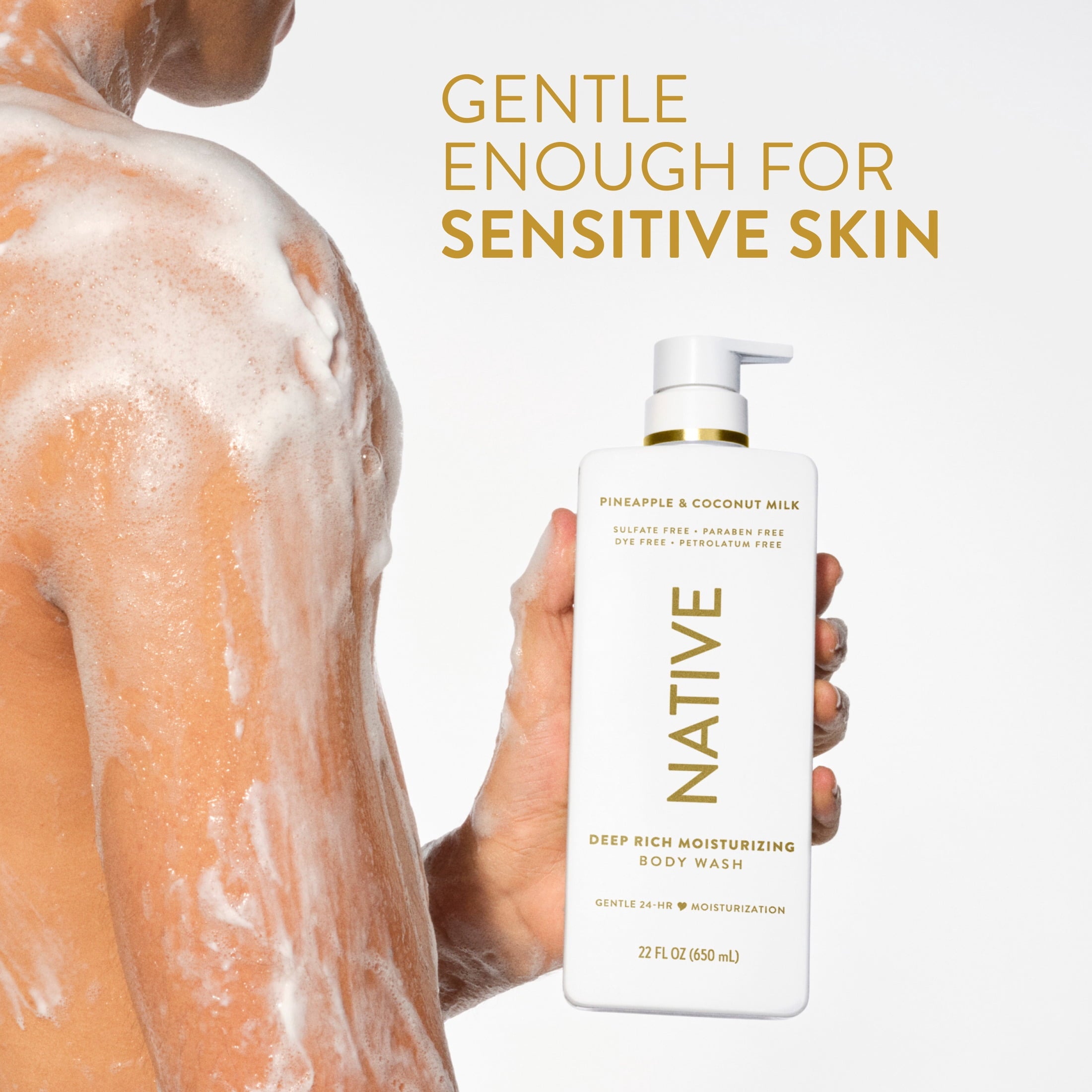 Pineapple &amp; Coconut Milk Moisturizing Body Wash 22 fl oz