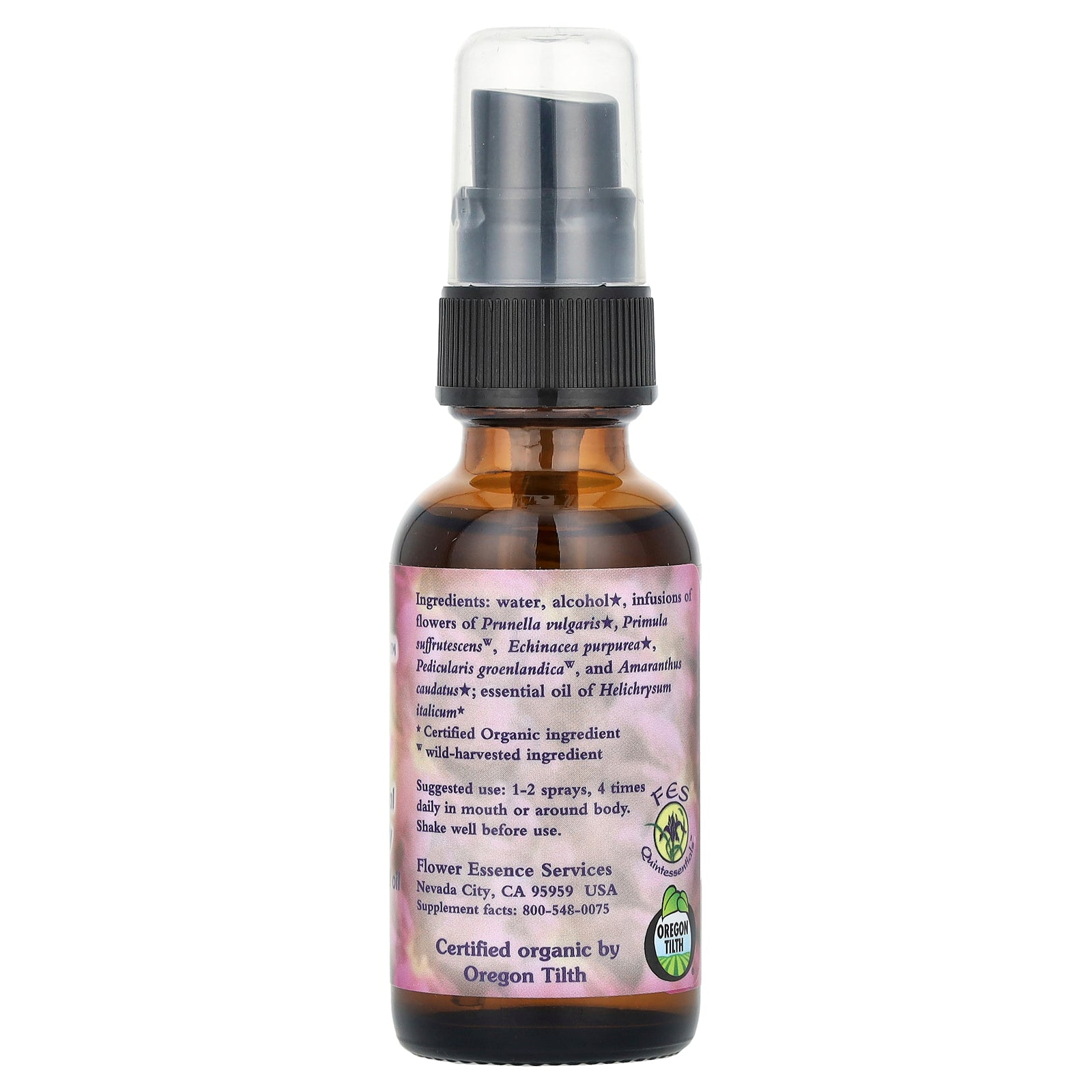 Flower Essence Services Magenta Self-Healer Spray 1 fl oz Liquid