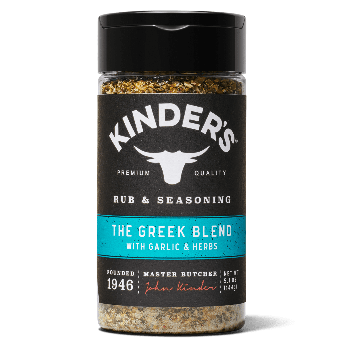 The Greek Blend Barbecue Rub and Seasoning for, 5 oz