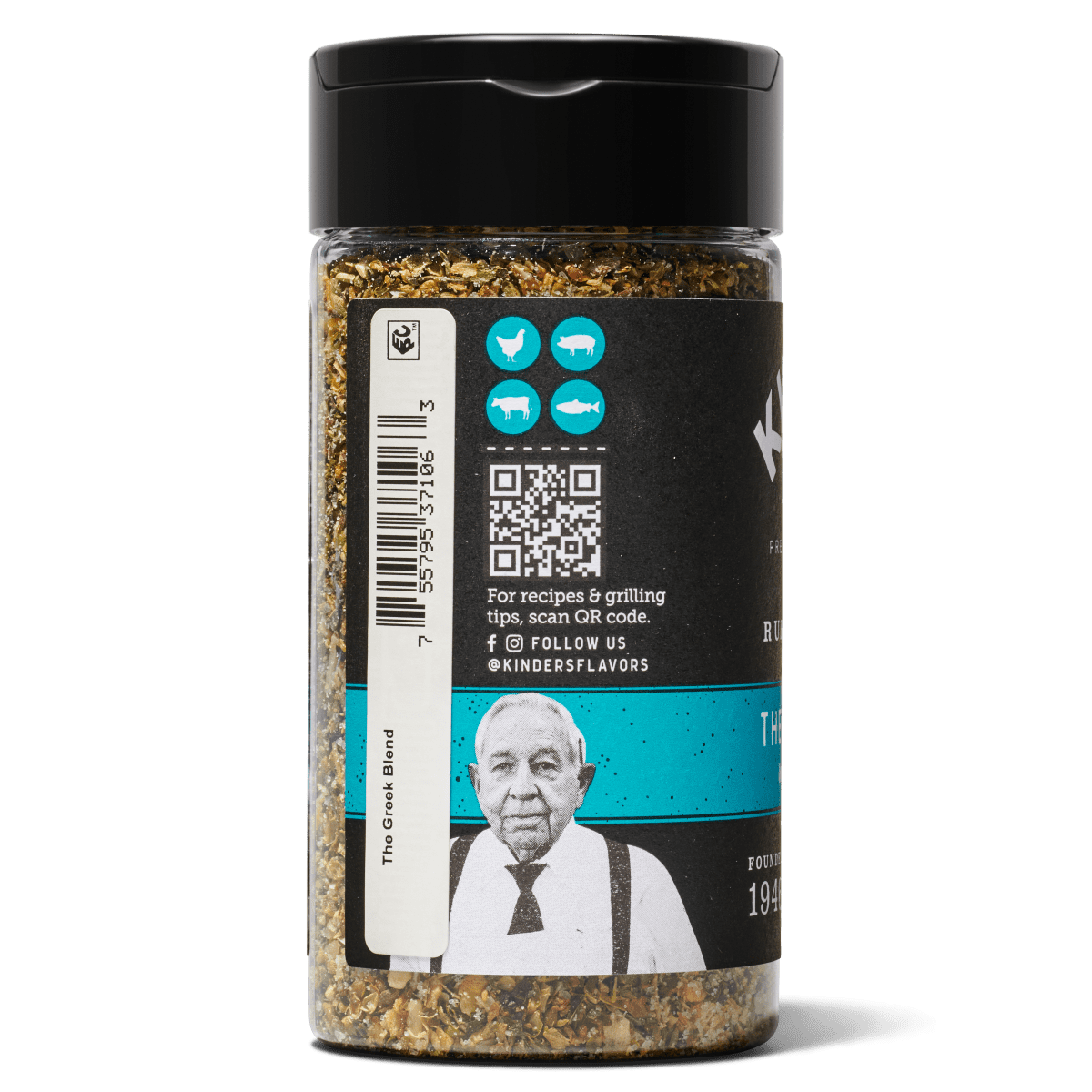 The Greek Blend Barbecue Rub and Seasoning for, 5 oz