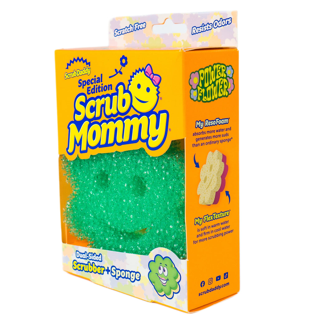 Scrub Mommy Power Flower Non-Scratch Cleaning Sponge