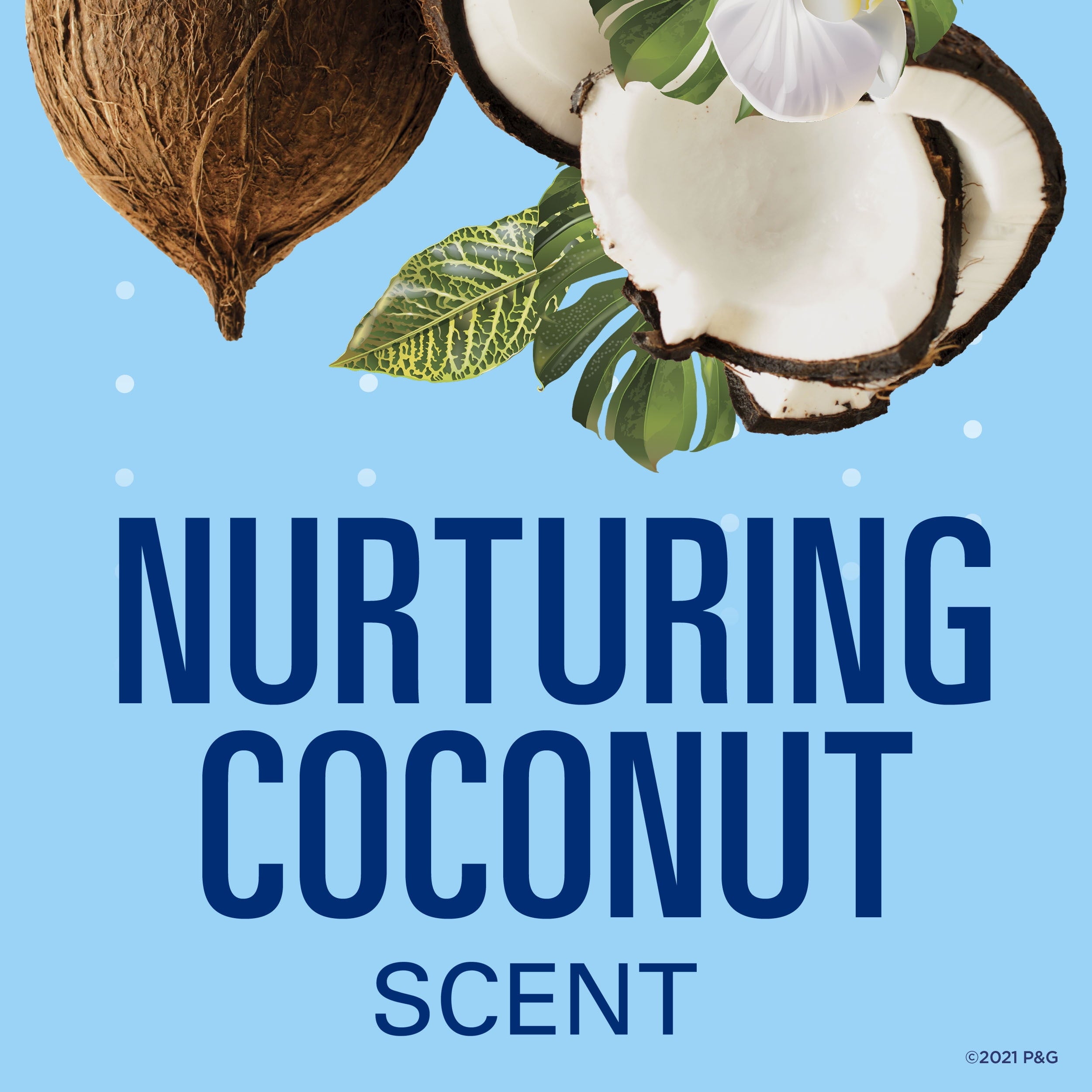 Fresh Clear Gel Antiperspirant and Deodorant for Women, Coconut Scent, 2.6 oz each, Pack of 2