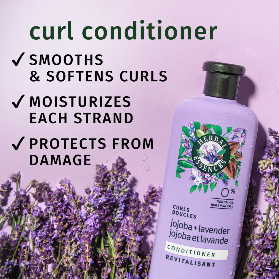 Jojoba Oil &amp; Lavender Curls Conditioner, for, 13.5 fl oz