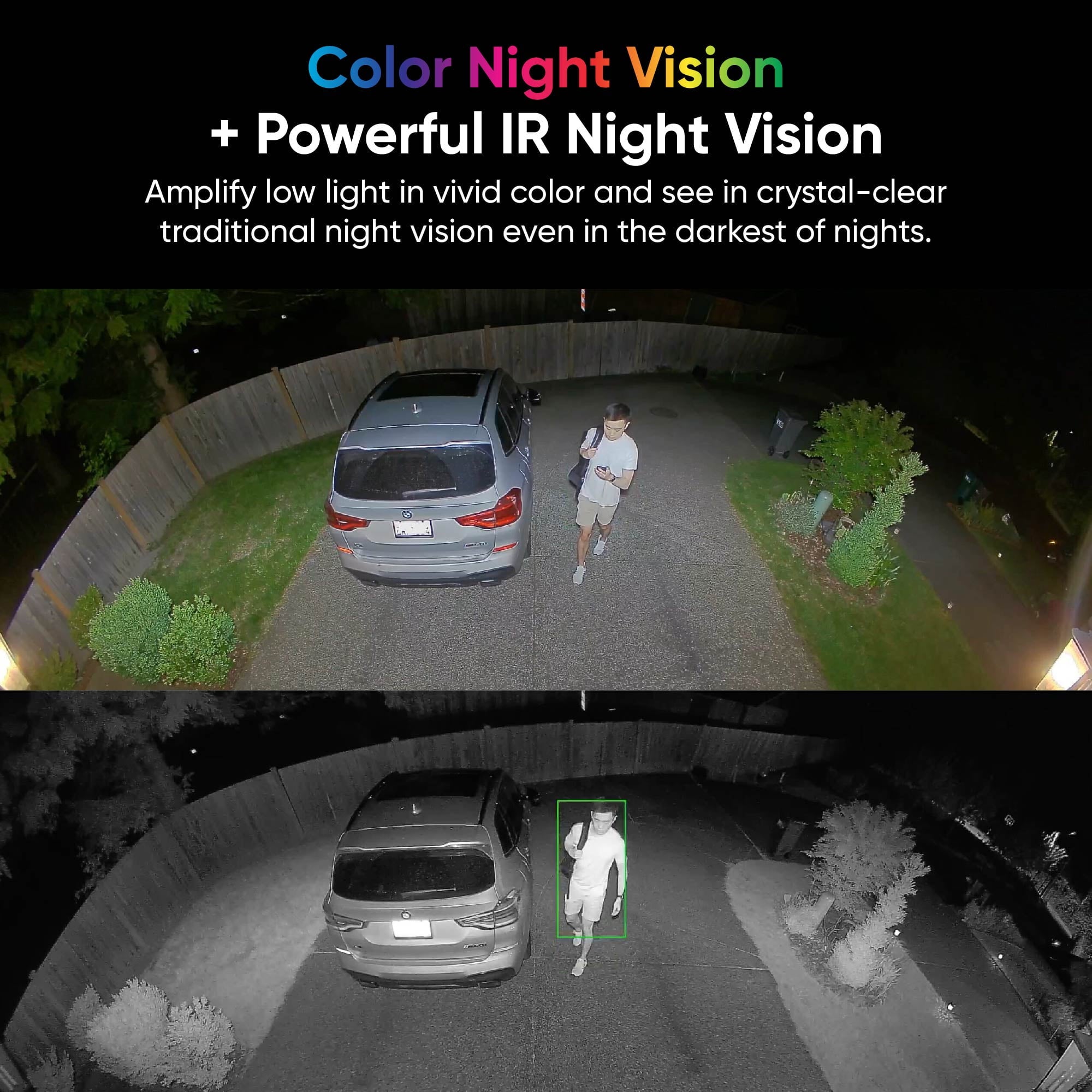 Box Wyze - Floodlight Camera Pro, 3000 Lumen LEDs, 180° Wide View, 2k HD Outdoor Wi-Fi Floodlight Home Security Camera - Black