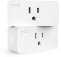 Smart Home Smart Plug, Wifi Enabled, Two-Pack, White