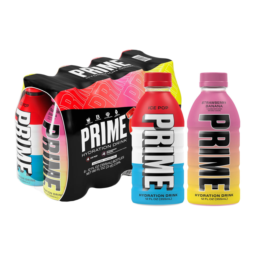 Sports Drink, Duo Pack, Cherry Freeze, Berry Freeze, 12 fl oz, 8 Pack, Bottles