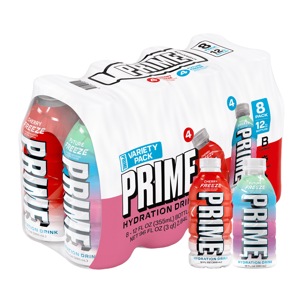 Sports Drink, Duo Pack, Cherry Freeze, Berry Freeze, 12 fl oz, 8 Pack, Bottles