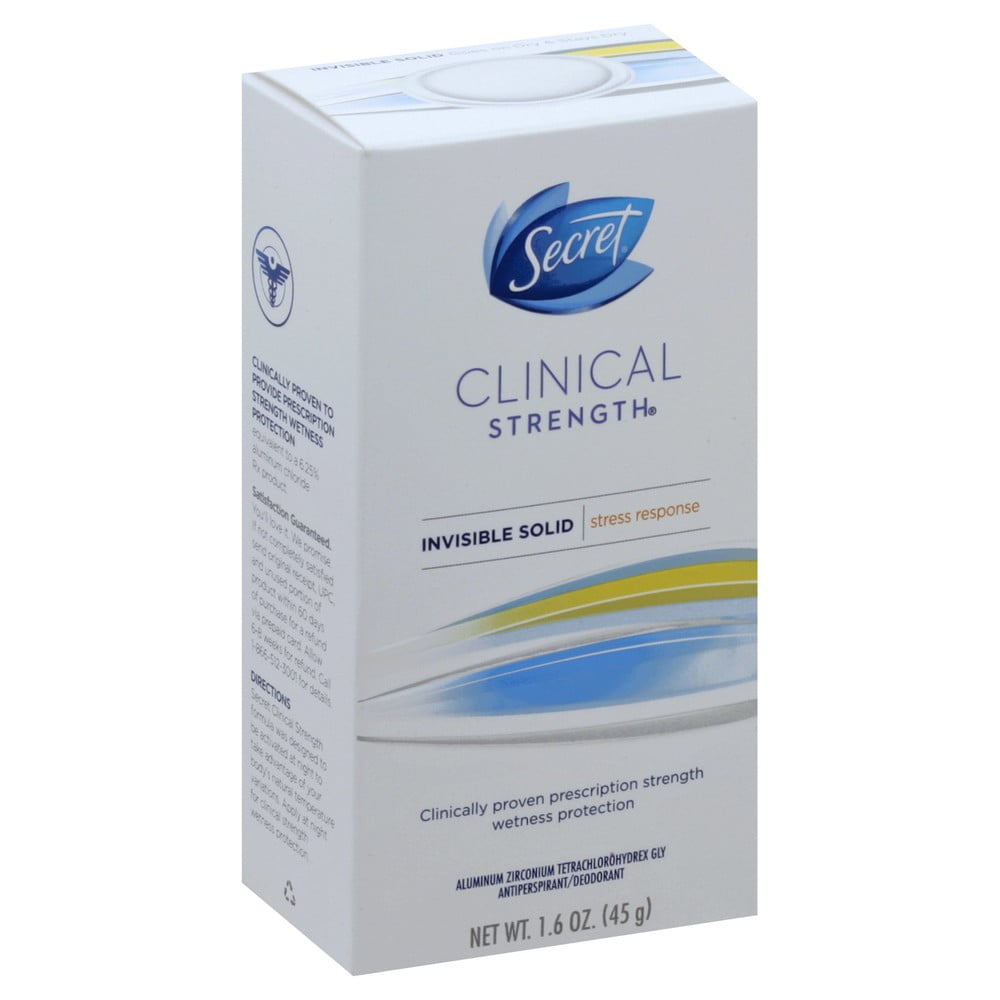 Clinical Strength Clear Gel Stress Response Deodorant, 1.6 oz (Pack of 6)