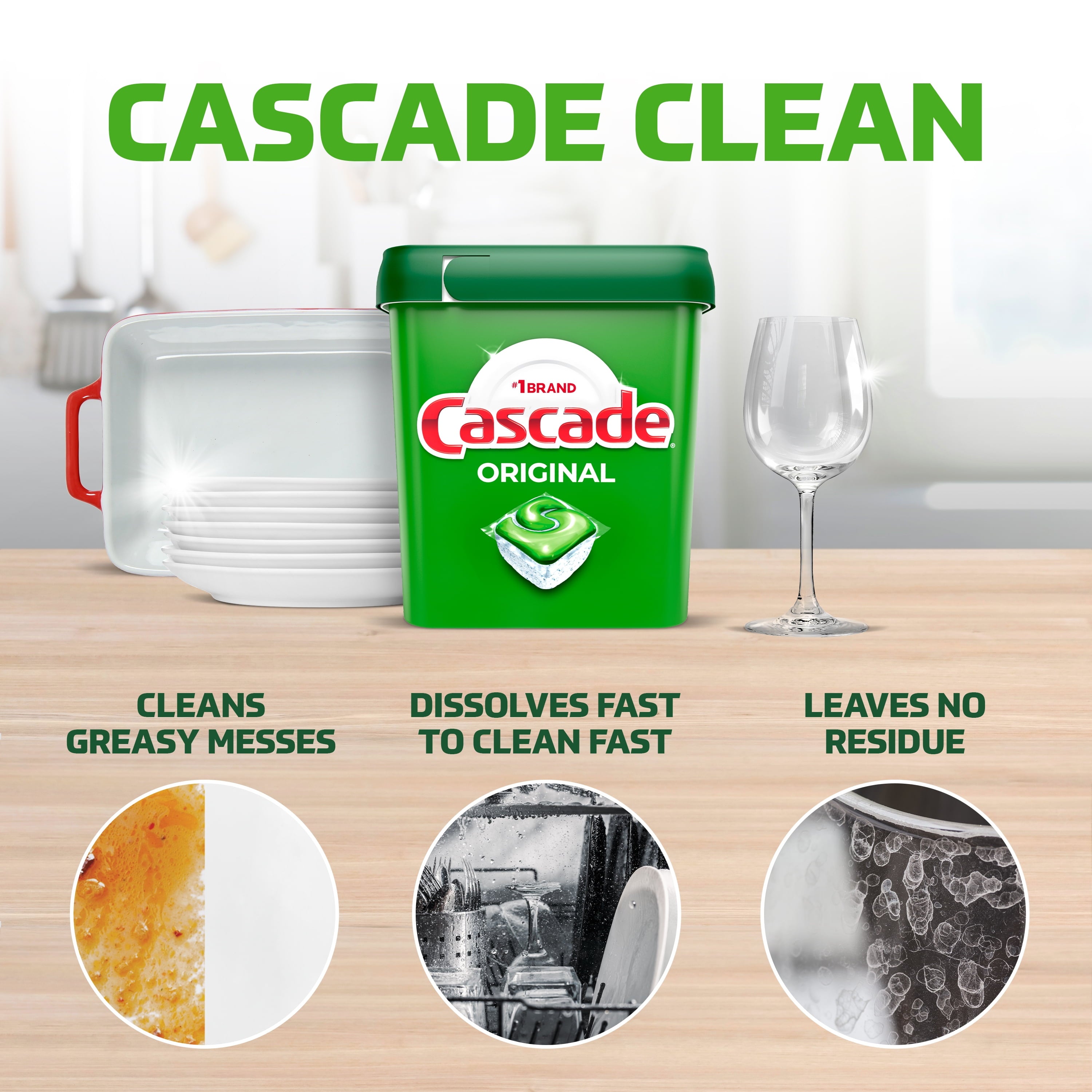 Pacs Dishwasher Detergents, Fresh Scent, 57 Ounce, 105 Count
