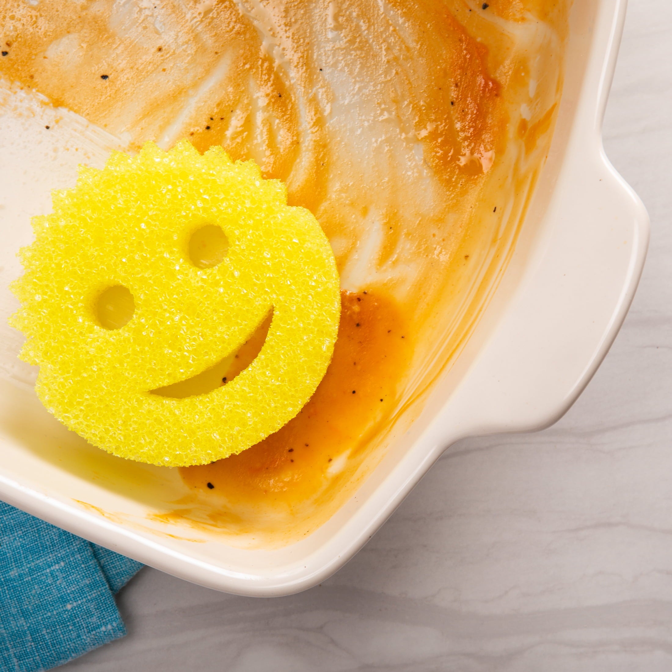 (3 pack) Scrub Daddy Original Sponge Scratch-Free Dish Scrubber, Kitchen &amp; Bath Cleaning Supplies. Scrubbies &amp; Esponjas De Fregar Platos