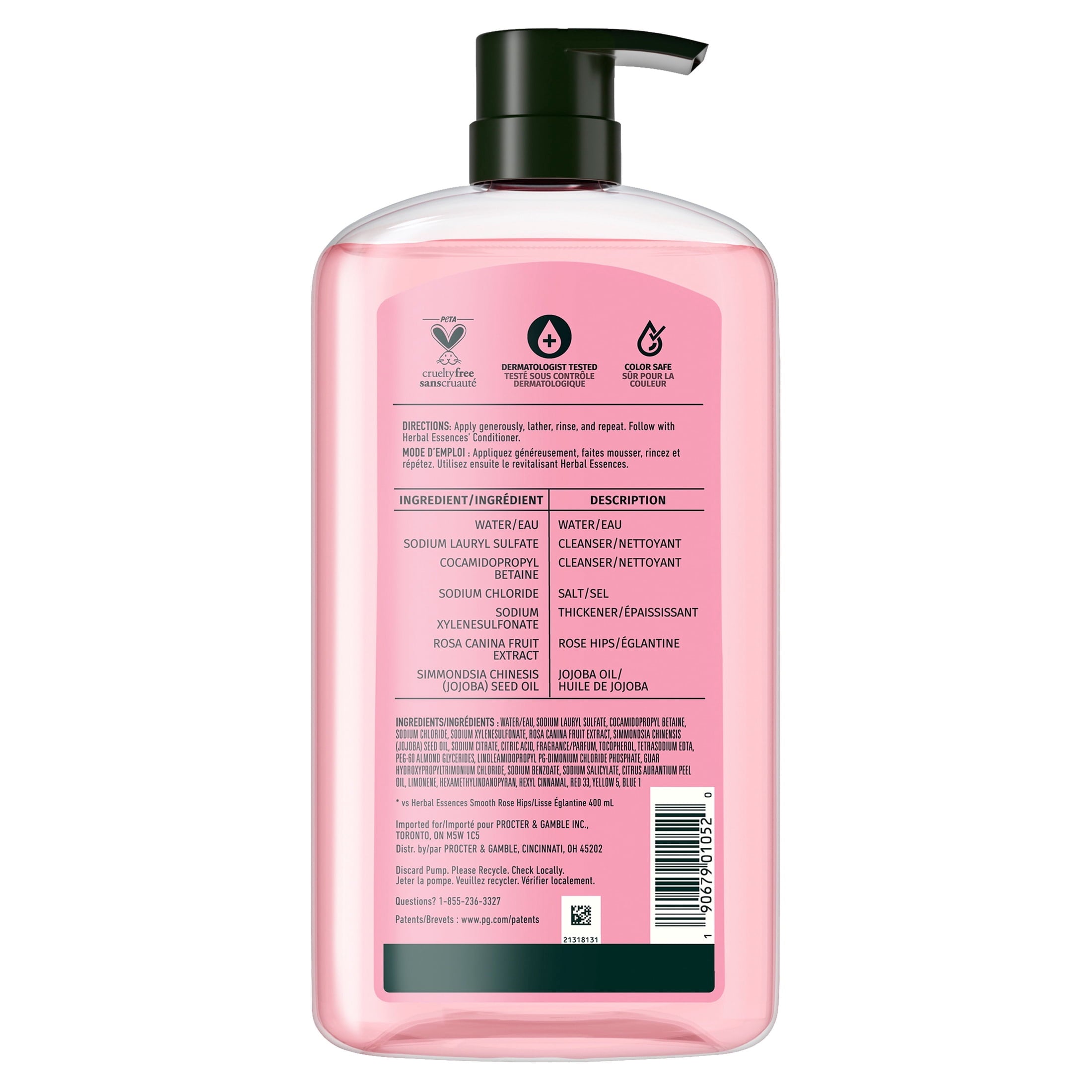 Rose Hips Smooth Shampoo, 33.8 fl oz