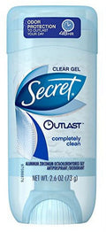 Outlast Completely Clean Scent Women's Clear Gel Antiperspirant &amp; Deodorant 2.6 Oz