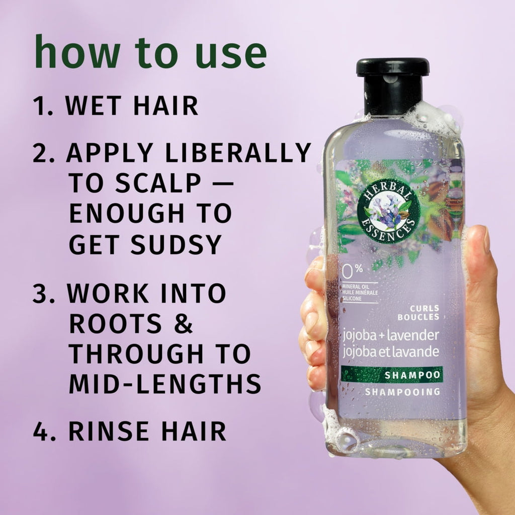 Jojoba Oil &amp; Lavender Curls Shampoo, For, 13.5 fl oz
