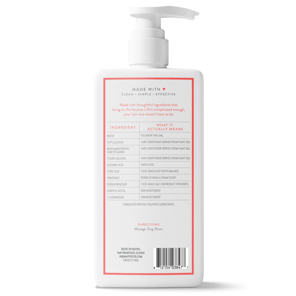 Volumizing Conditioner Berries and Vanilla Cream 16.5 fl oz