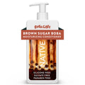 Moisturizing Conditioner, Limited Edition Brown Sugar Boba, Silicone Free Conditioner for Women and Men, Boba Café, 16.5 fl oz