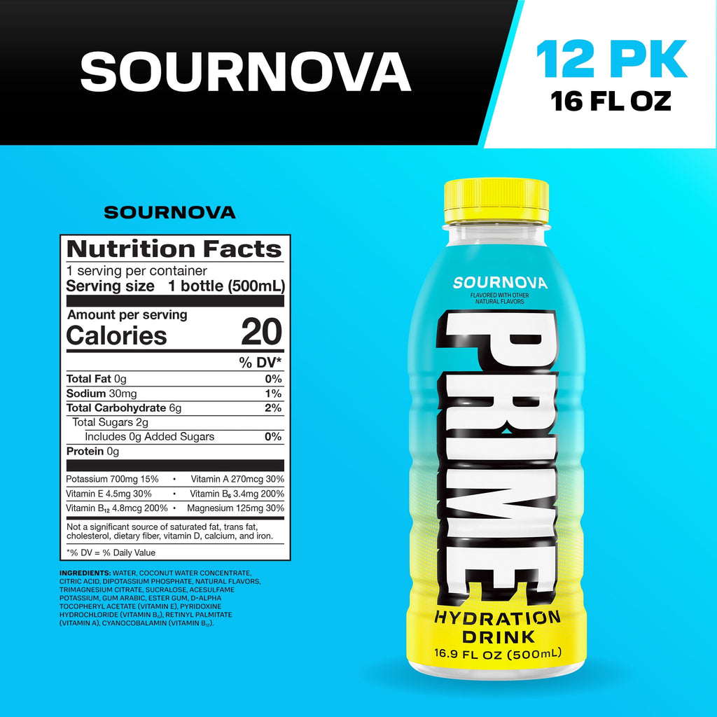Sports Drink, Sournova, 16.9 fl oz Bottle