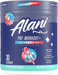 Pre-workout+ Powder, Rocket Pop, 30 Servings, 300mg Caffeine