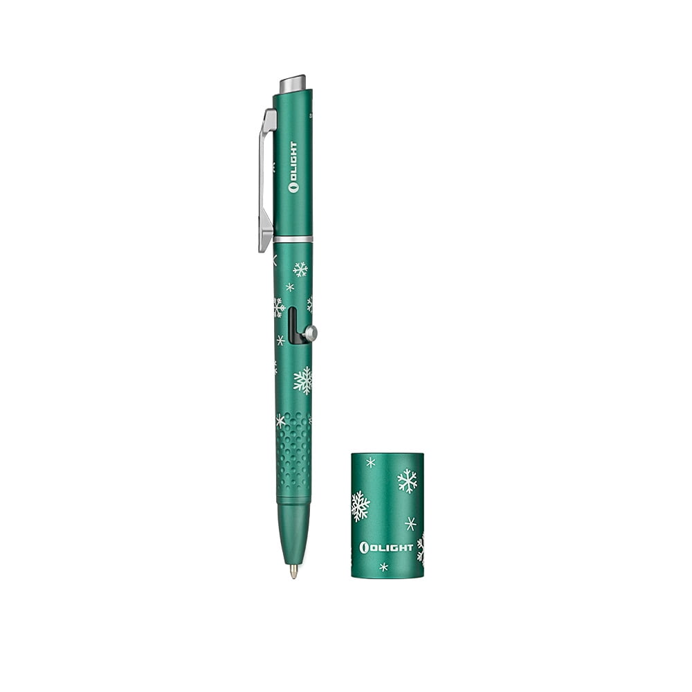 O'Pen Glow EDC Pen Light, 120 Lumens with Green Beam, Rechargeable LED Flashlight for Outdoor Uses, Writing, Adventure, Professional Business Gift(OD Green)