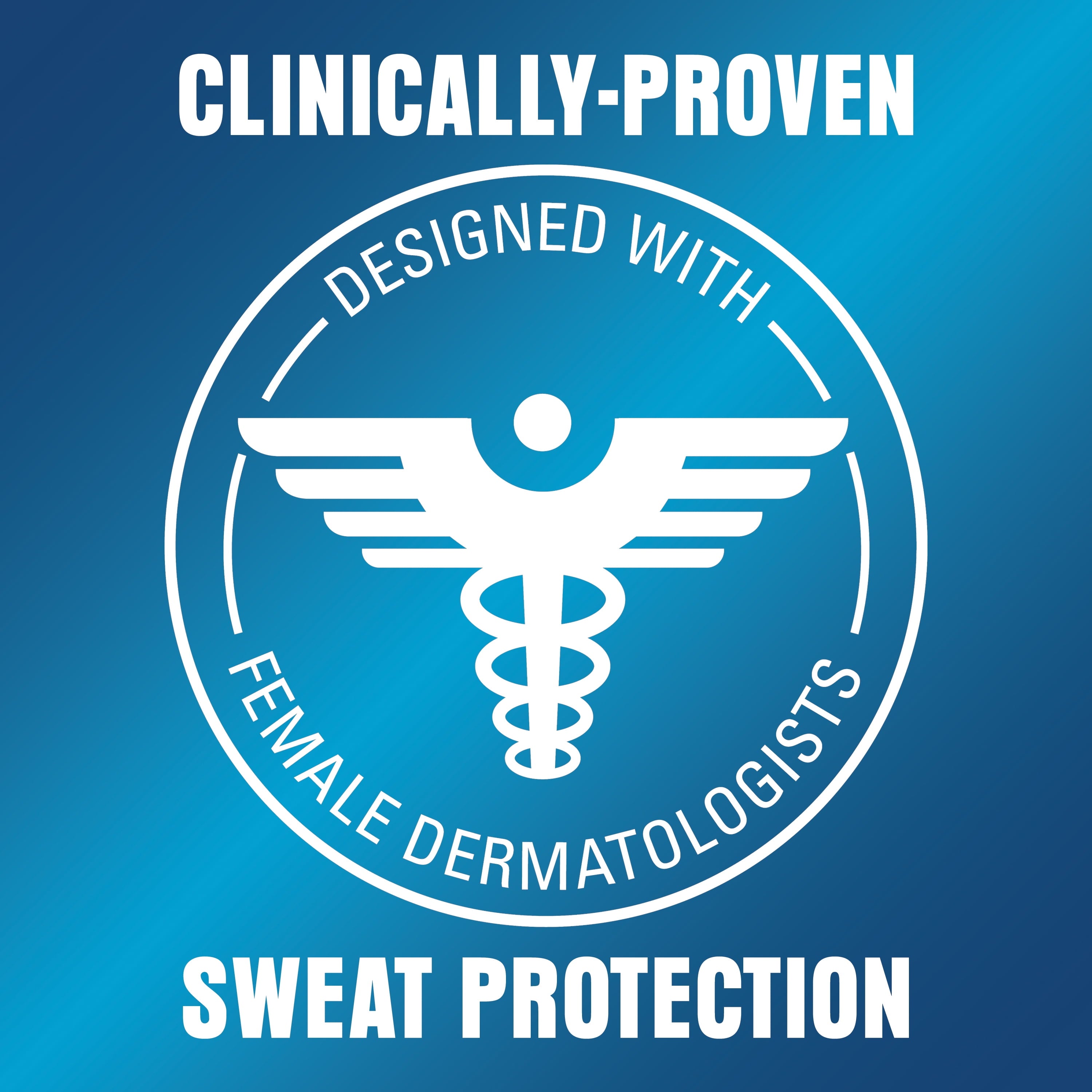 Clinical Antiperspirant and Deodorant for Women Clear Gel, Stress Response, 1.6 oz