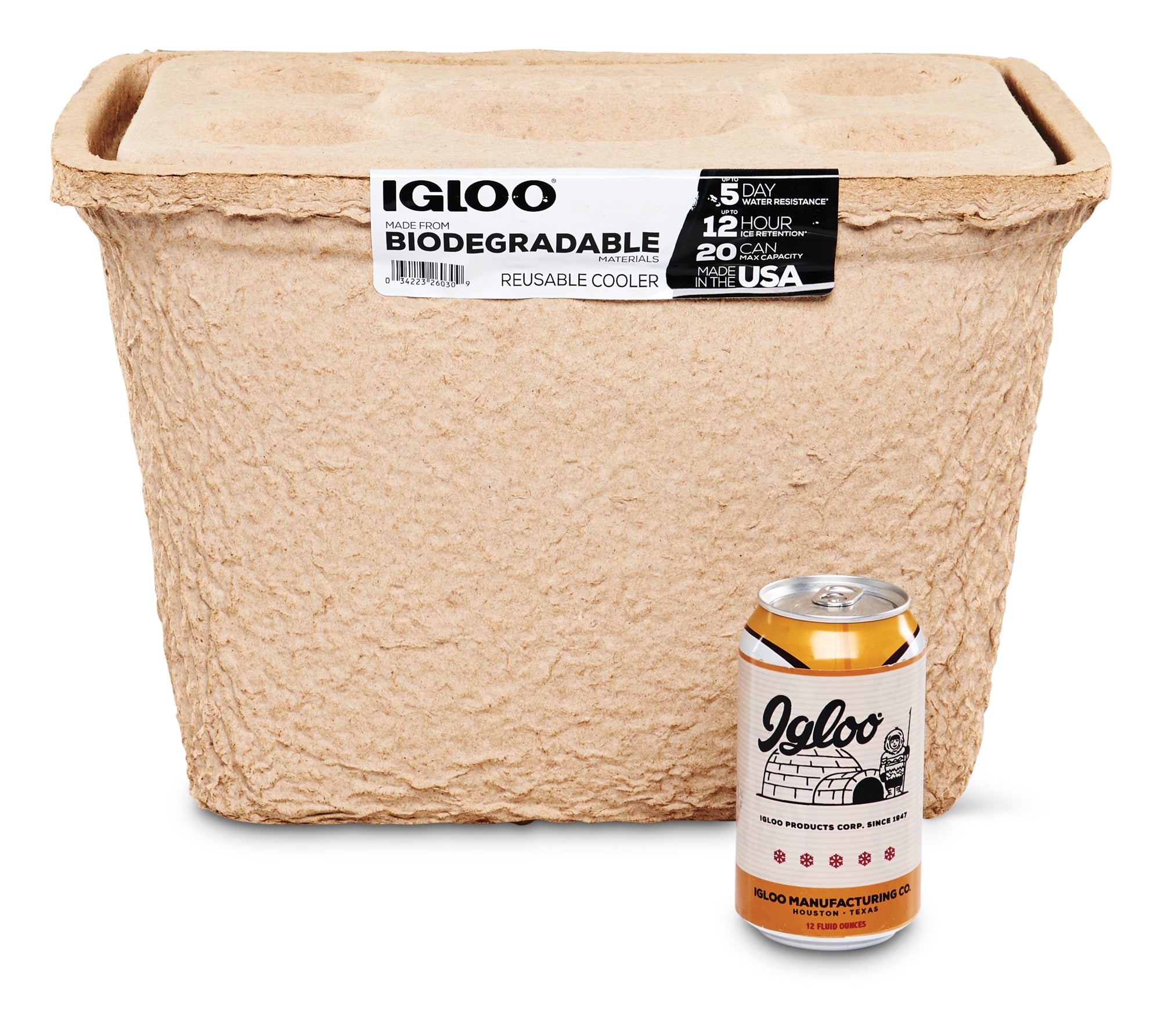 16 Qt. RECOOL Reusable Ice Chest Cooler
