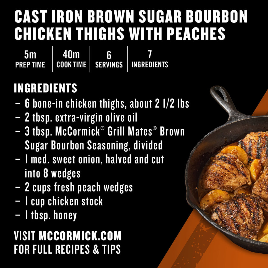 Gluten Free Brown Sugar Bourbon Seasoning, 3.0 oz Bottle