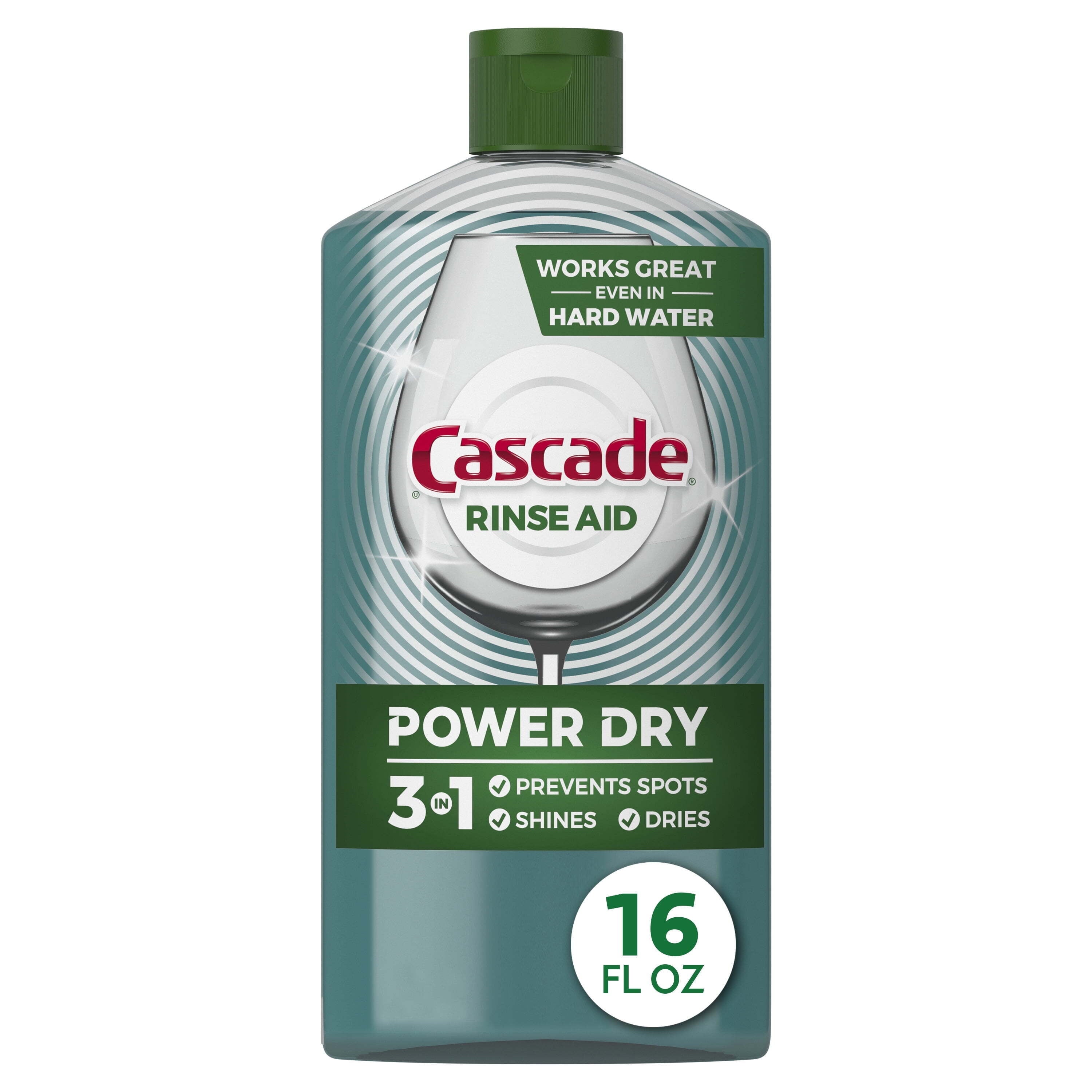 Platinum Rinse Aid, Dishwasher Rinse Agent and Drying Agent, 16 fl oz
