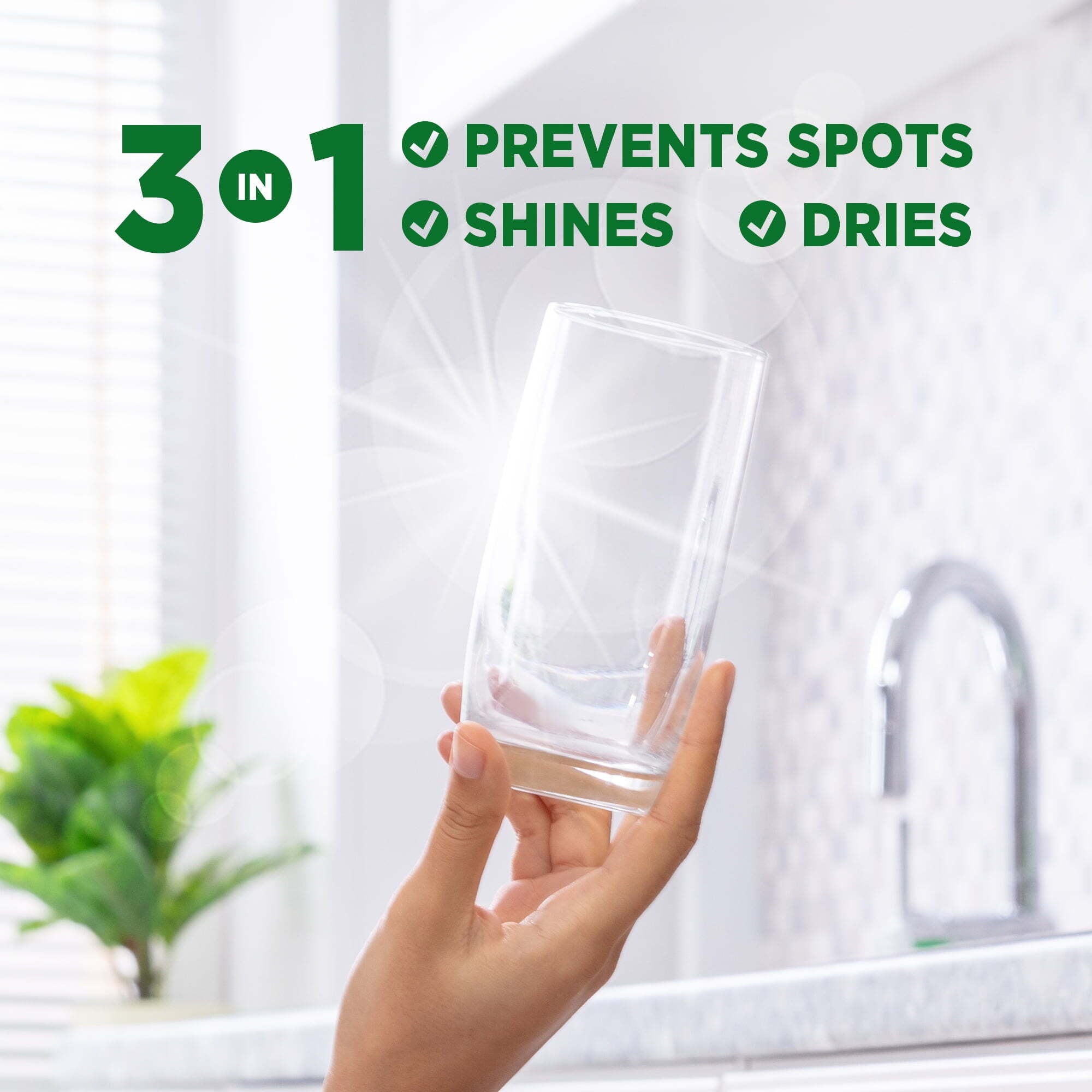 Platinum Rinse Aid, Dishwasher Rinse Agent and Drying Agent, 16 fl oz