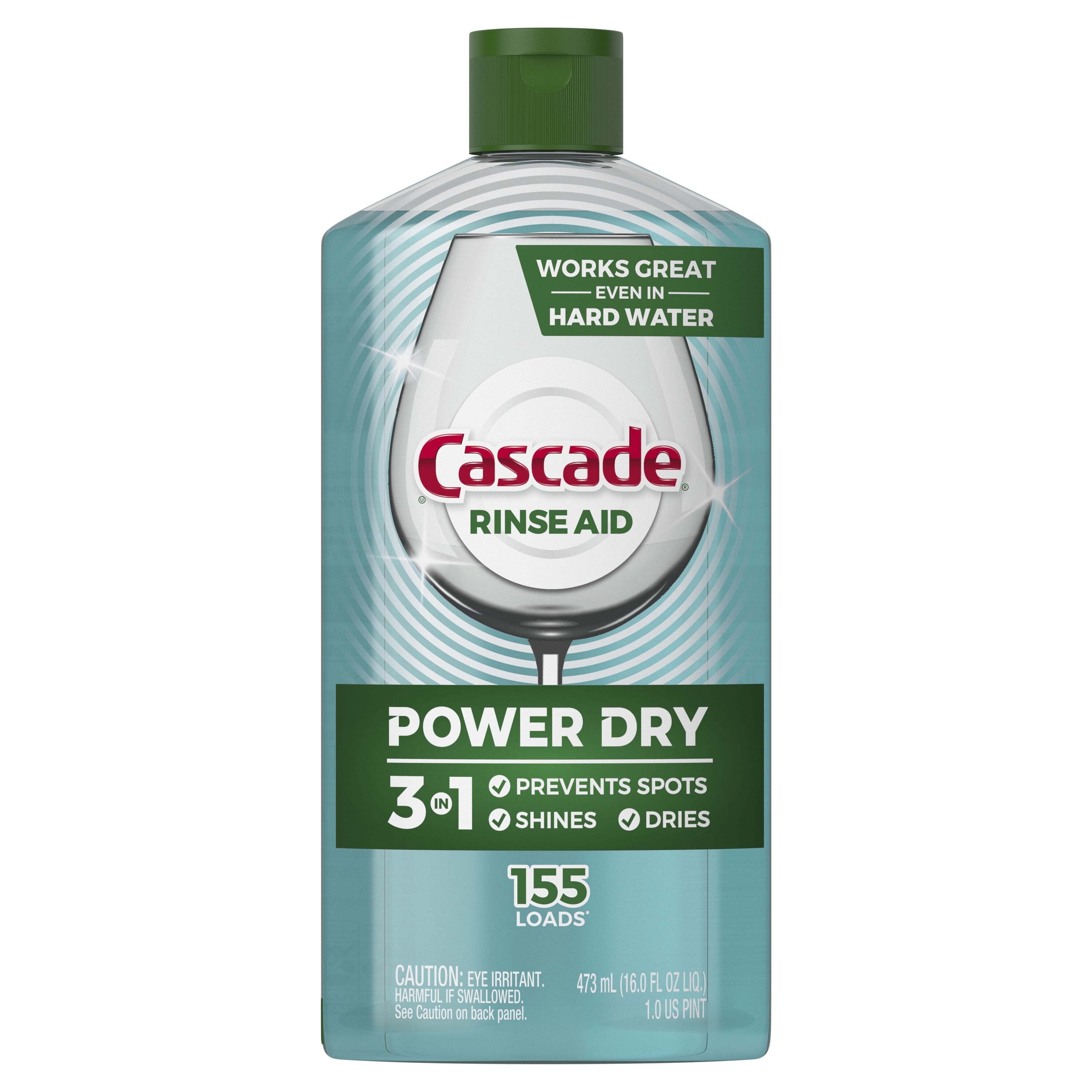Platinum Rinse Aid, Dishwasher Rinse Agent and Drying Agent, 16 fl oz