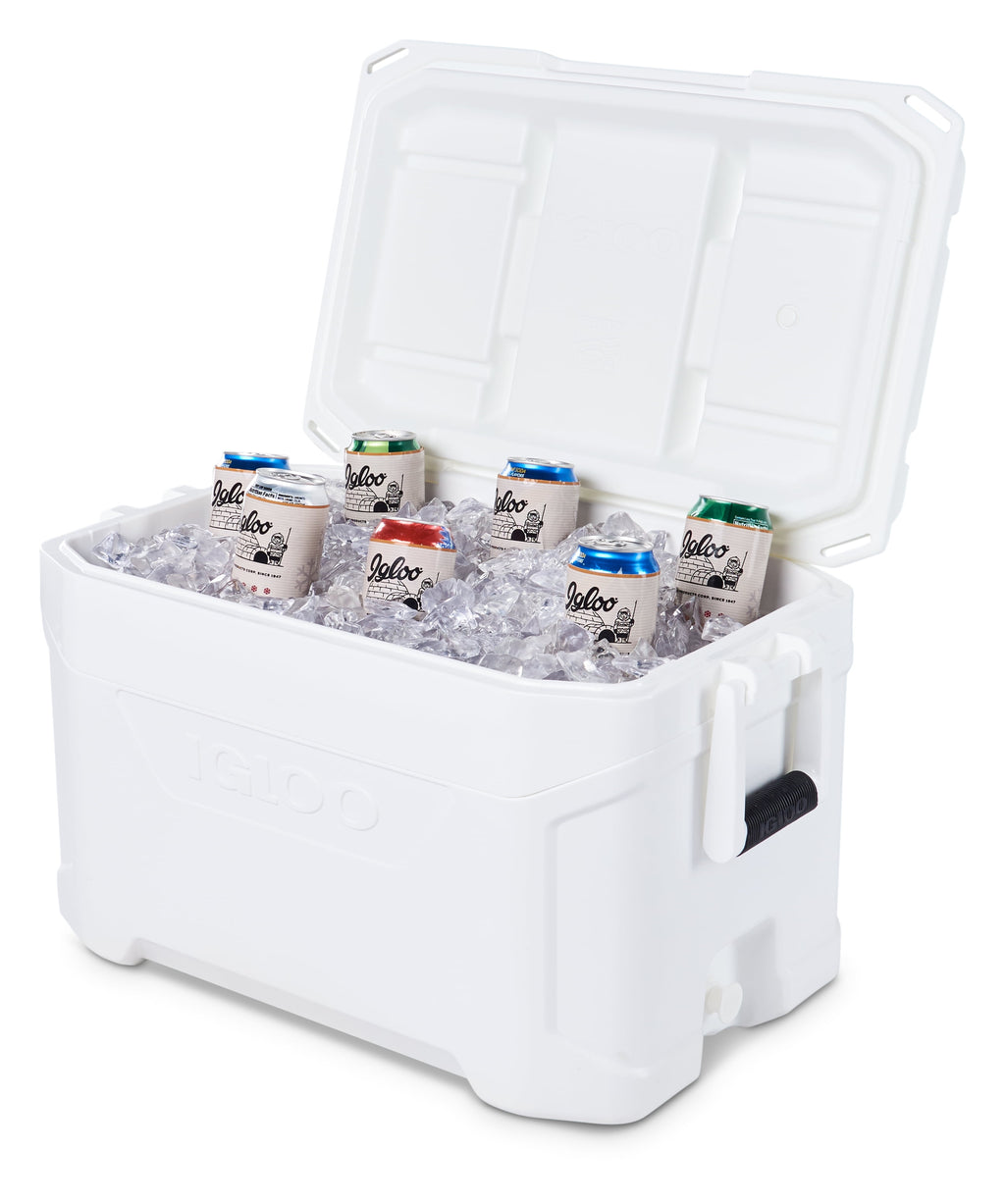 50 QT Profile II Ice Chest Cooler, White
