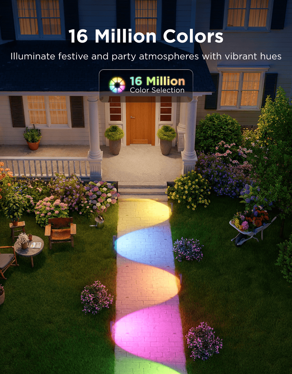 Outdoor Pathway Lights 2 Lite，8pack