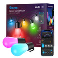 48ft light Bulbs String RGBW WiFi+Bluetooth, for Indoor and Outdoor Decoration