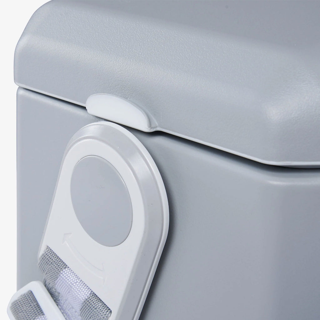 11 Quart Tag Along Too Strapped Picnic Style Cooler, Light Gray