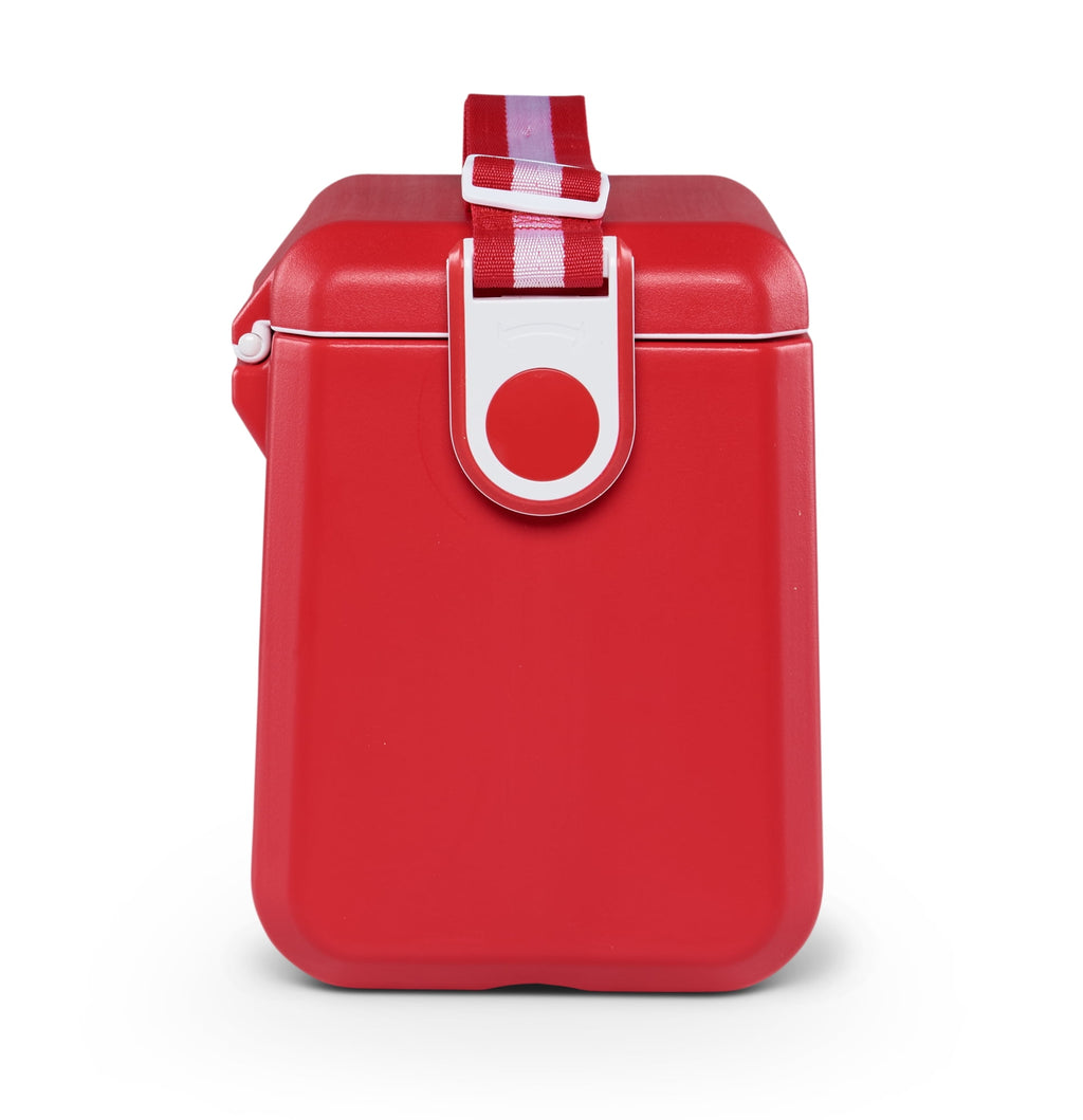 11 Quart Tag Along Too Strapped Picnic Style Cooler, Light Gray